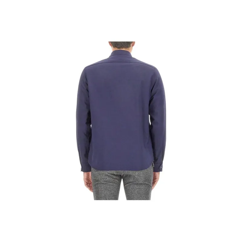 ASPESI Press Stud Fastened Long Sleeved Shirt-1