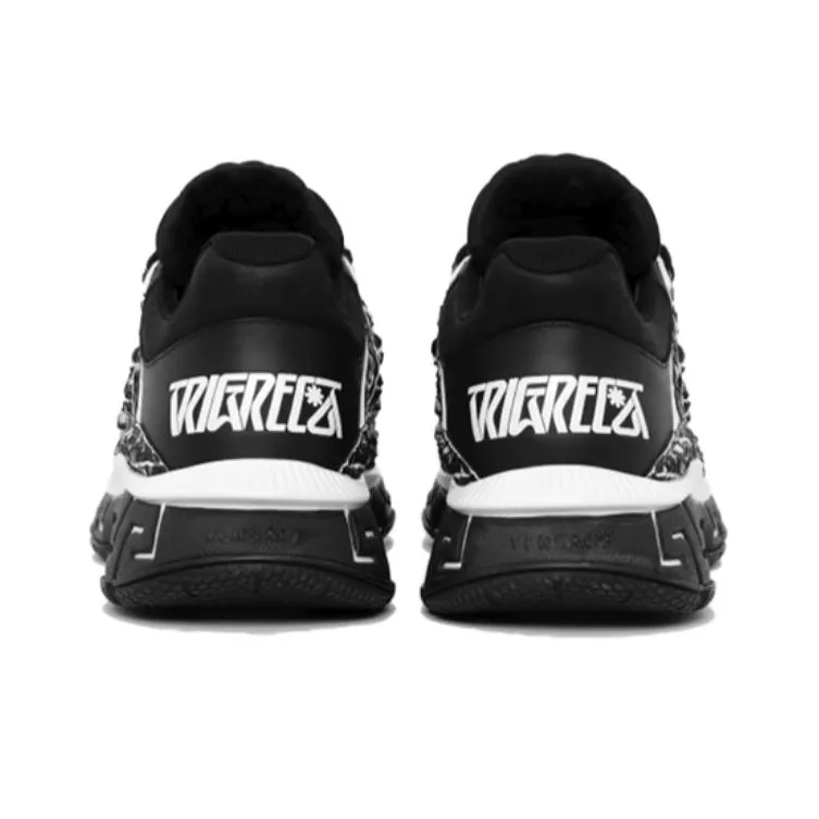 VERSACE Trigreca Leather Sneakers-3