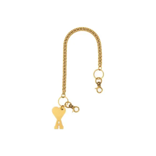 MONTBLANC Cow Leather Keychains Unisex Black