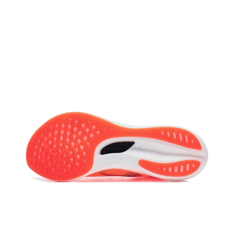 LiNing Feidian 3 Challenger Cushioning Wear-Resistant Low-Top Running Shoes Women's Standard White/Fluorescent Pink-6