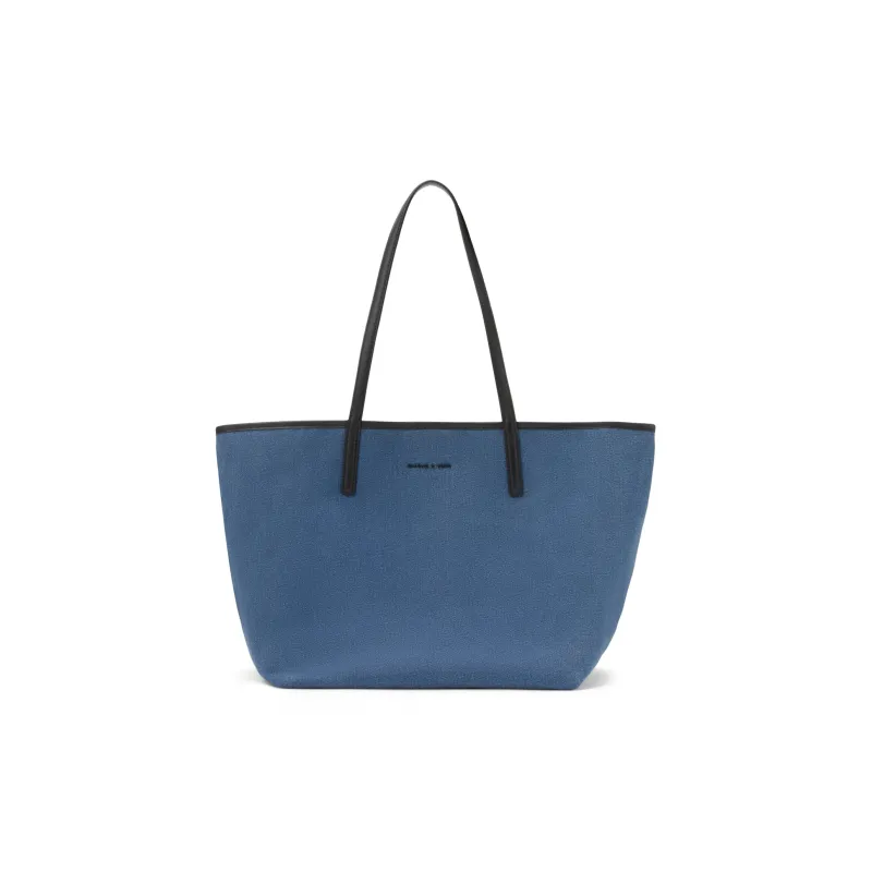 CHARLES&KEITH Fabric Charles & Keith Bag, Tote Bag, Shopping Bag, Shoulder Bag Women's Multicolor-1