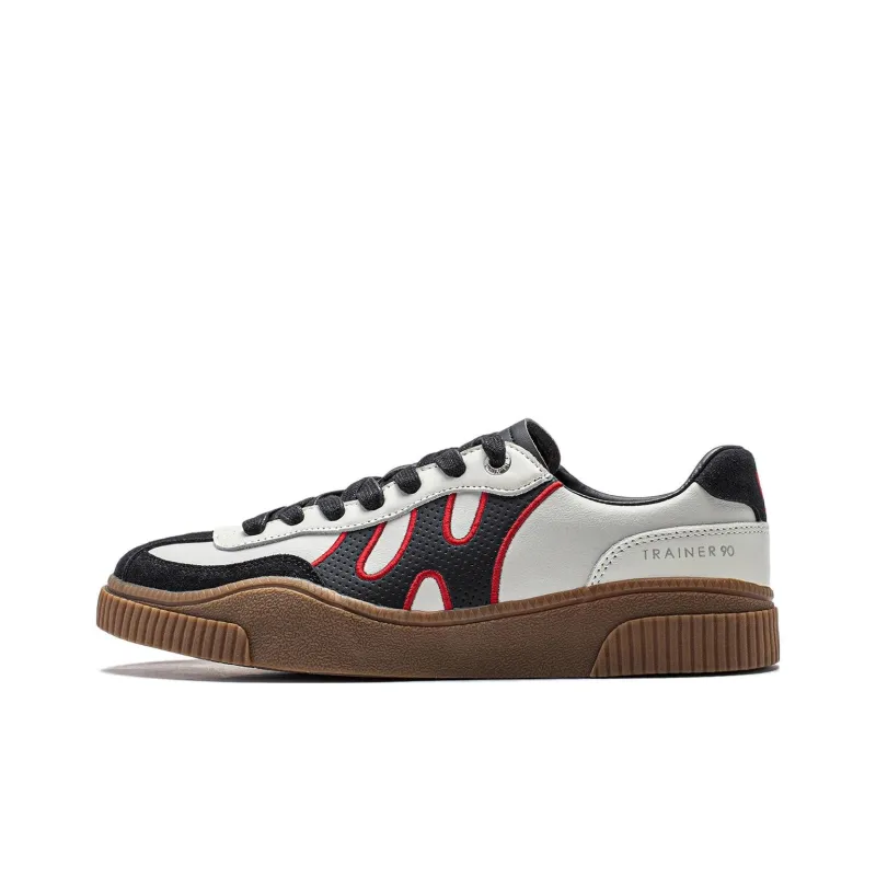 LiNing Yunchuan V2 Anti-Slip Wear-Resistant Low-Top Trendy Board Shoes Men's Gray Black-0