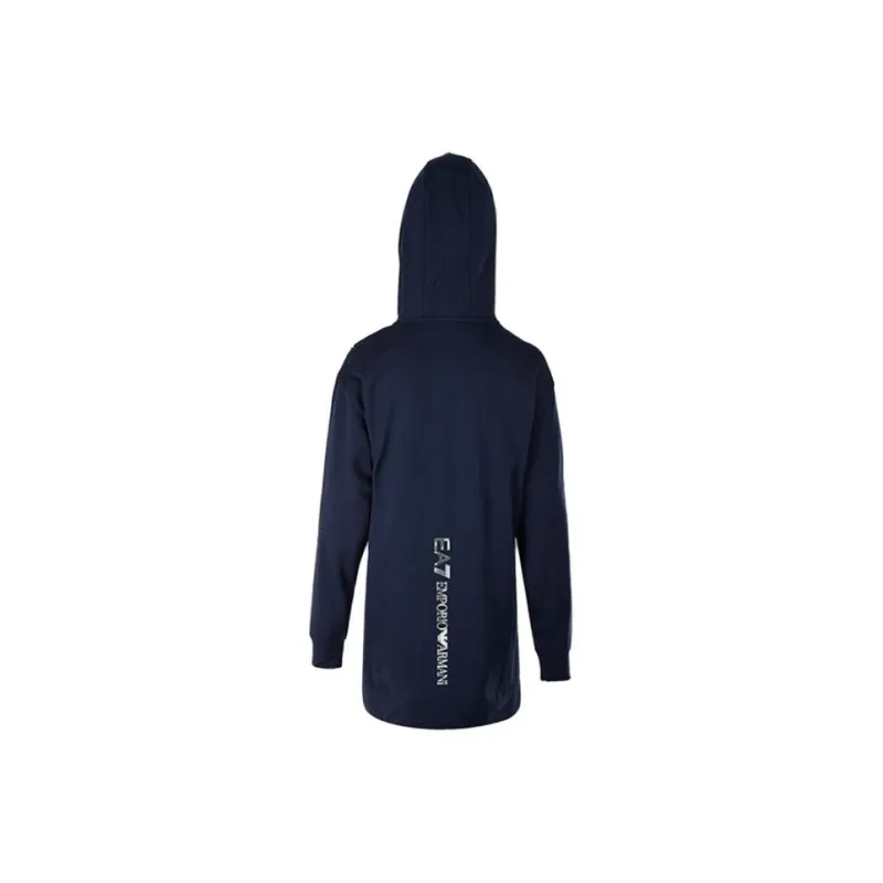 EMPORIO ARMANI EA7 Long Sleeved Dresses Women's Dark Blue-1