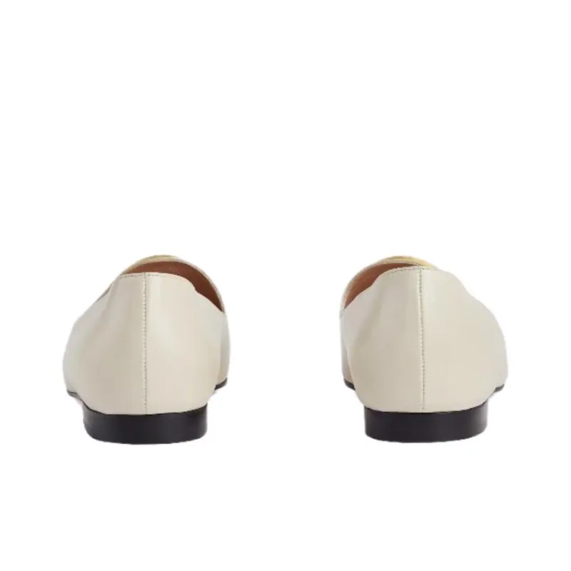 GUCCI Blondie Logo-plaque Loafers-4
