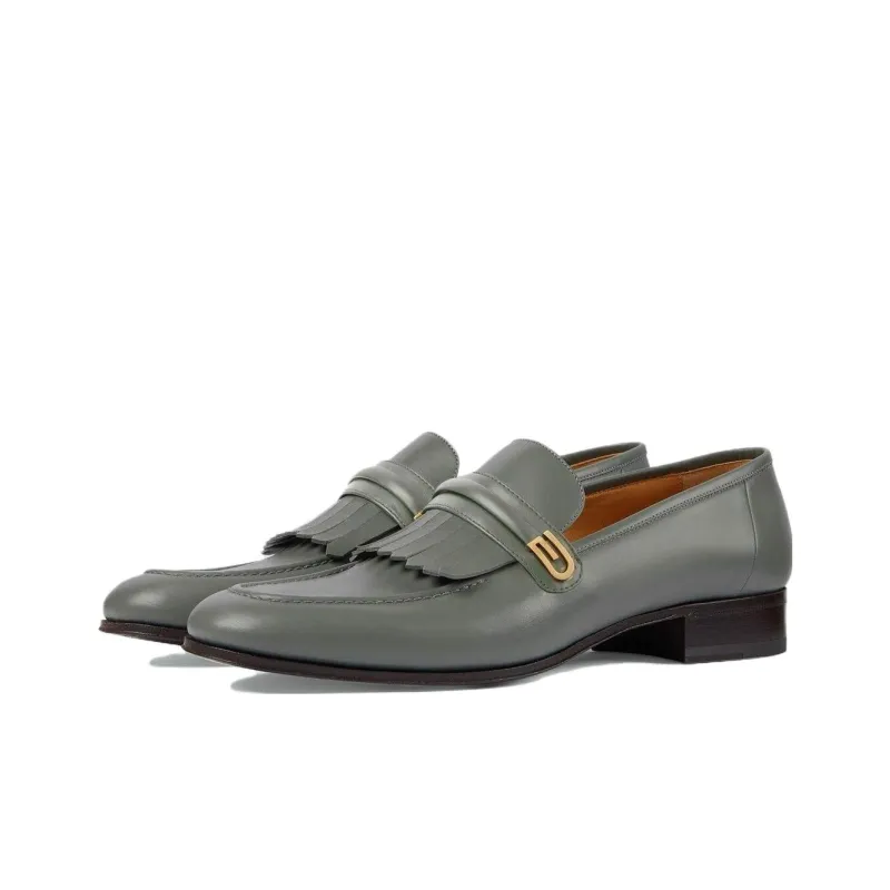 GUCCI Men's Casual Shoes Men's Gray-0