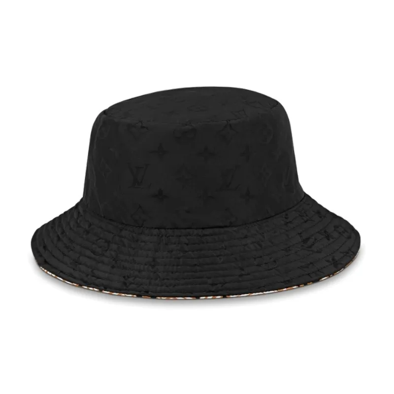 LOUIS VUITTON Crafty Bucket Hats Unisex Orange-1