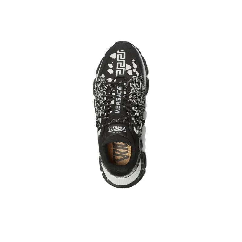 VERSACE Trigreca Leather Sneakers-4