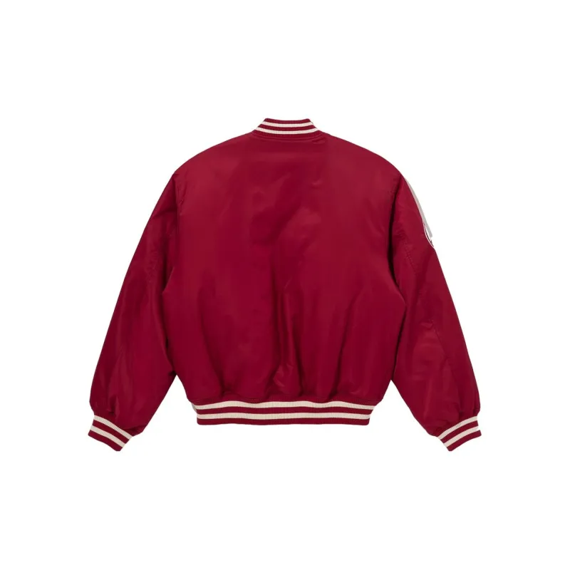 New Era Jackets Unisex Deep Red-1