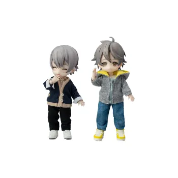 GENESIS EMEN Only The Flowers Know Arakawa Yutaka & Oozaki Shouta Chibi Figures