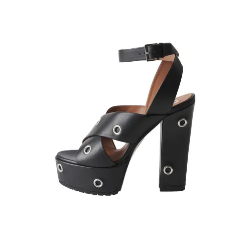 Alaïa 145mm Eyelets Leather Sandals