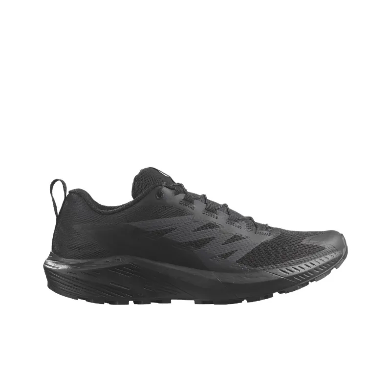 SALOMON Sense Ride 5 SR Shock Absorbers With Slip Resistant Features Low Top Casual Shoes Men's Black-1