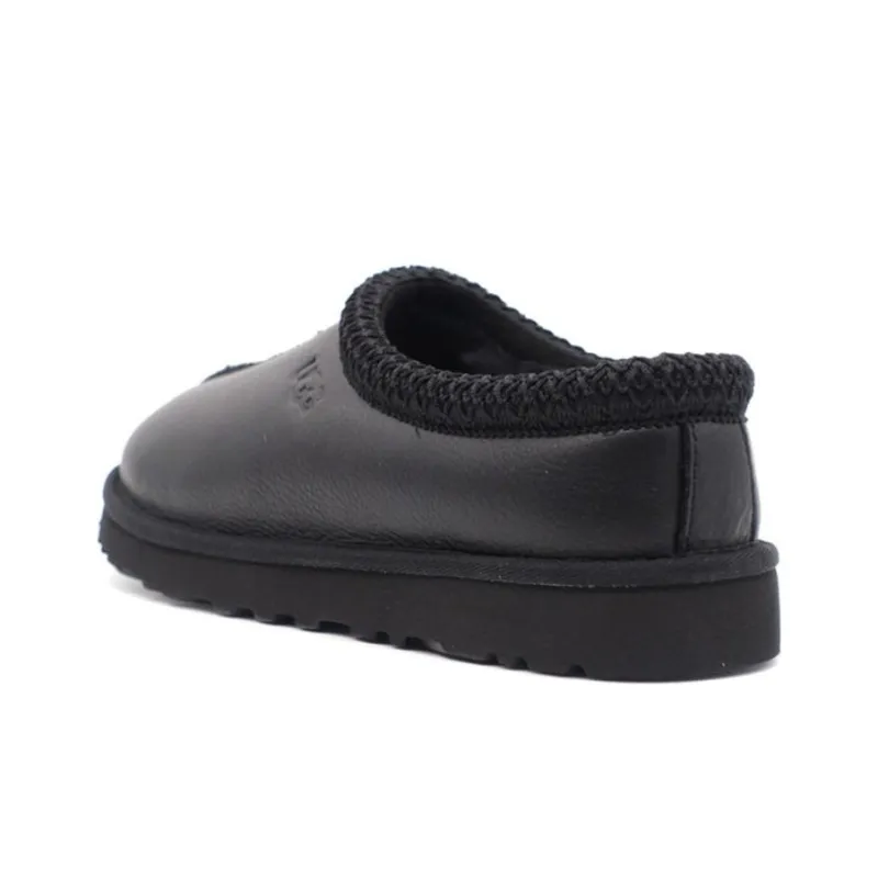 UGG Tasman Leather Slipper Black-2