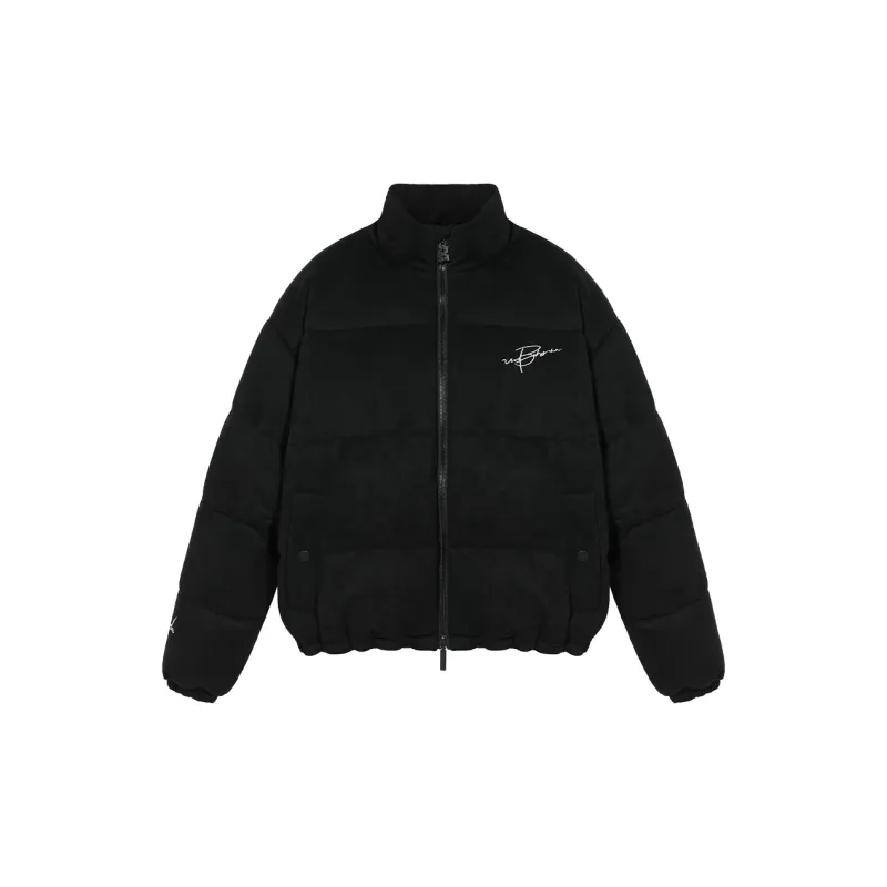 BJHG Vintage Writting Unisex Down Jacket-11