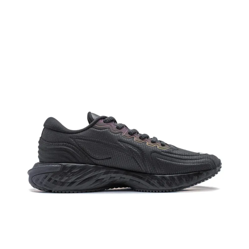 LiNing Cloud Shield Cushioning Anti Slip And Wear Resistant Low Top Running Shoes Women's Black-1