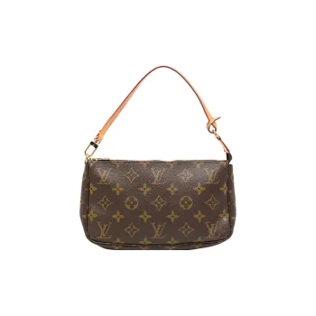LOUIS VUITTON 2000s Pre owned Pochette Accessoires Monogram Handbag