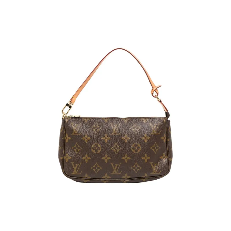 LOUIS VUITTON Pre Owned 2000s Pre owned Pochette Accessoires Monogram Handbag-0