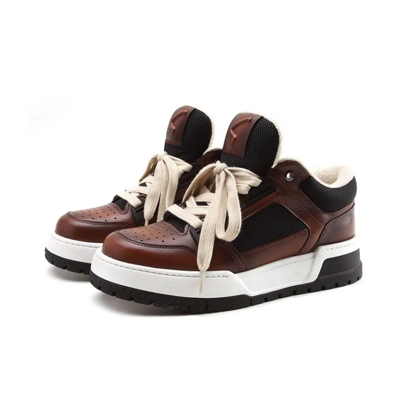 Satchi Low-Top Casual Shoes Men's Brown-2
