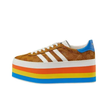 Adidas X GUCCI Gazelle Original GG Multicolor Platform Women's