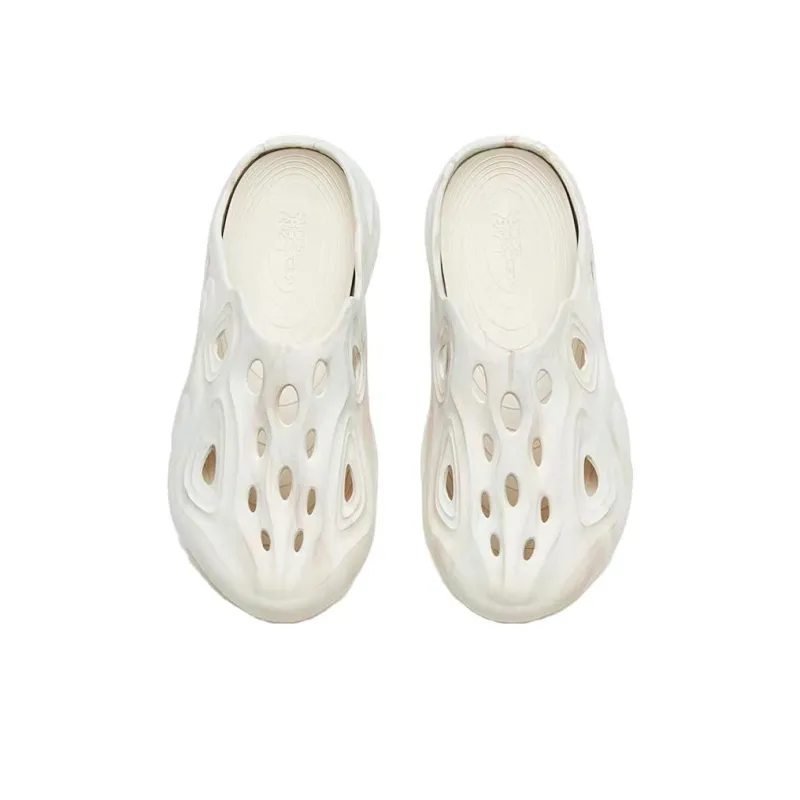 Anta Life Collection Closed Toe Slippers Women's Ivory White-2