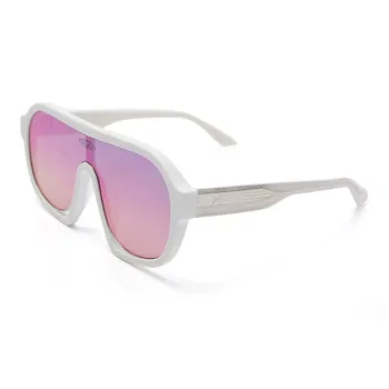 EYECROXX Plate Frame Irregular Shape Sunglasses Unisex