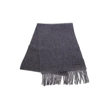Paul Smith Knit Scarves Men's Gray