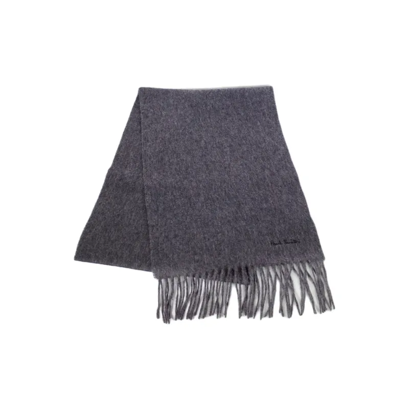 Paul Smith Knit Scarves Men's Gray-0
