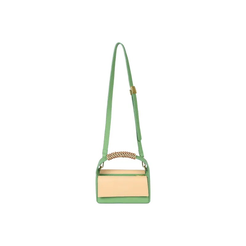 IRIDESCENCE Cow Leather Twin Bag Handbag Shoulder Bag Crossbody Bag Women's Black-7