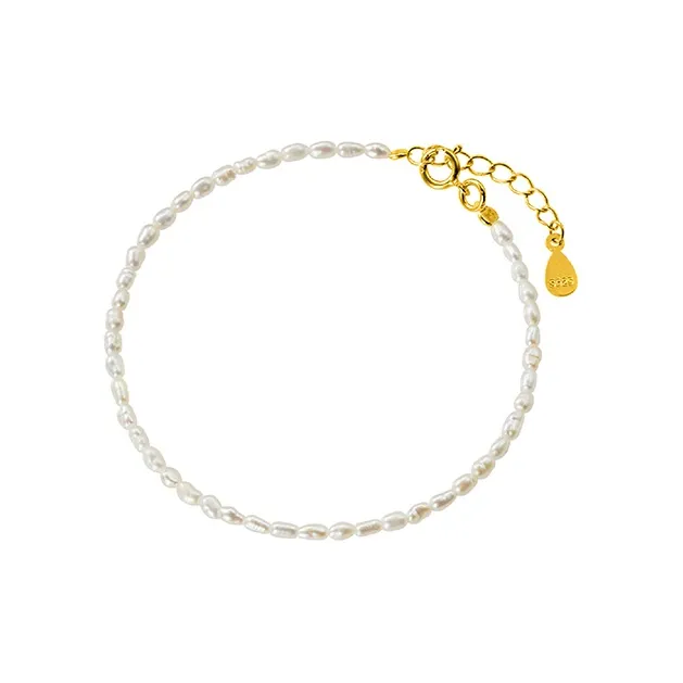 CARAT'S DIARY S925 Silver Pearl Bracelets Women's-0
