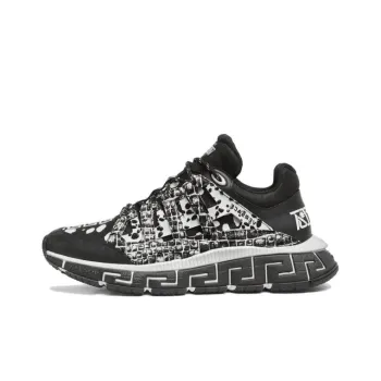 VERSACE Trigreca Leather Sneakers