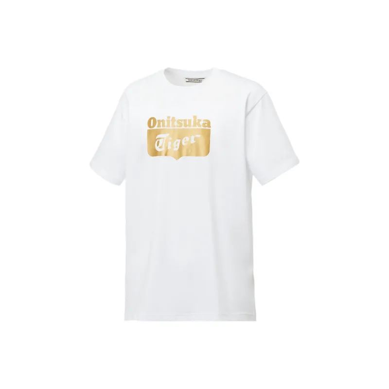 Onitsuka Tiger T Shirts Unisex White-1