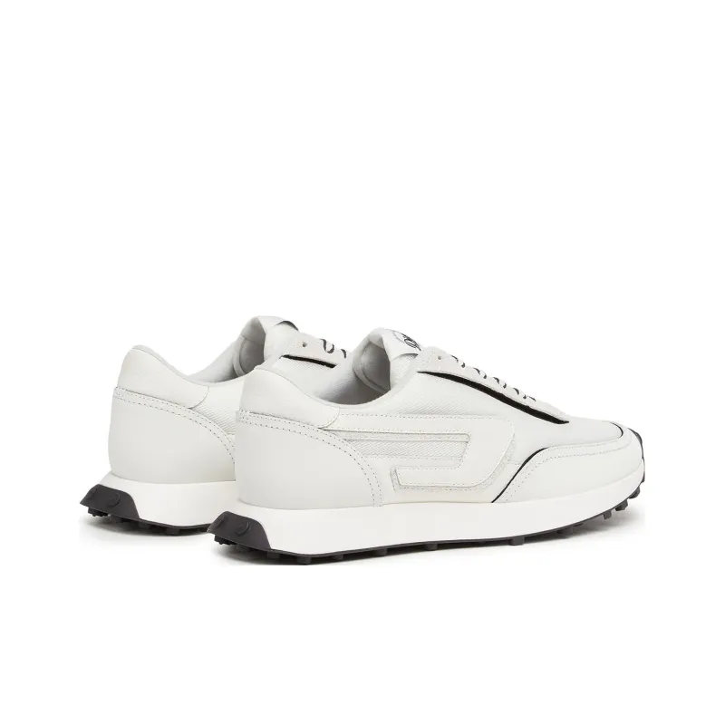 DIESEL S-Racer Low-Top Casual Shoes Men's White-2
