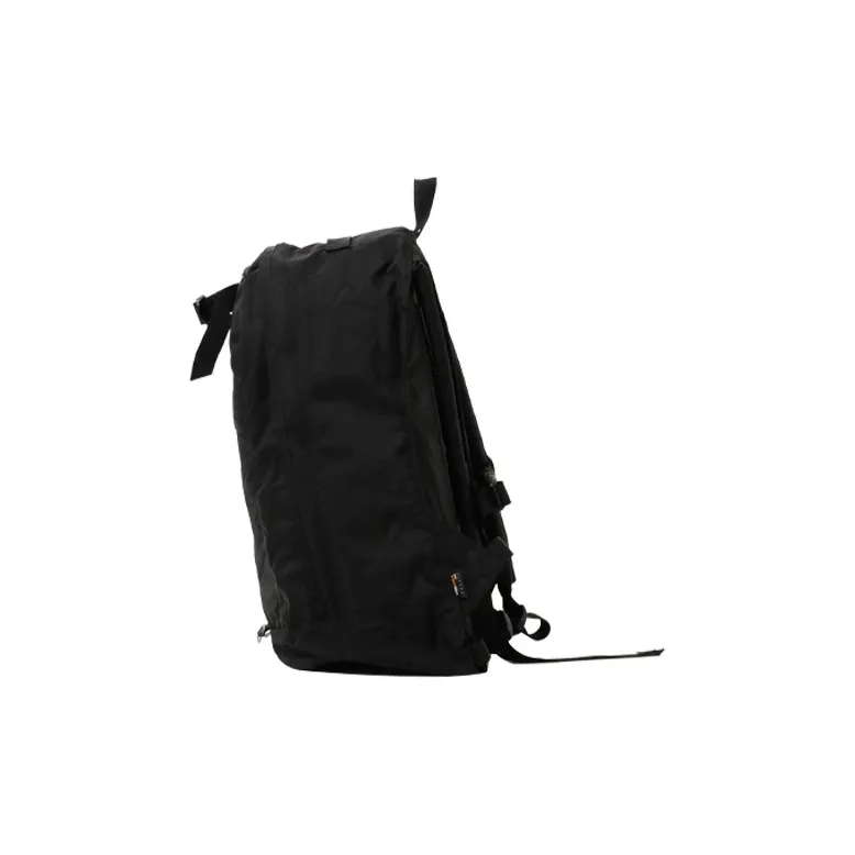 Beams Nylon Backpack Men's Black-1