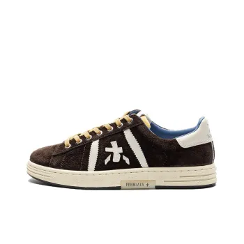 PREMIATA Russel Low Top Skateboard Shoes Men's Brown
