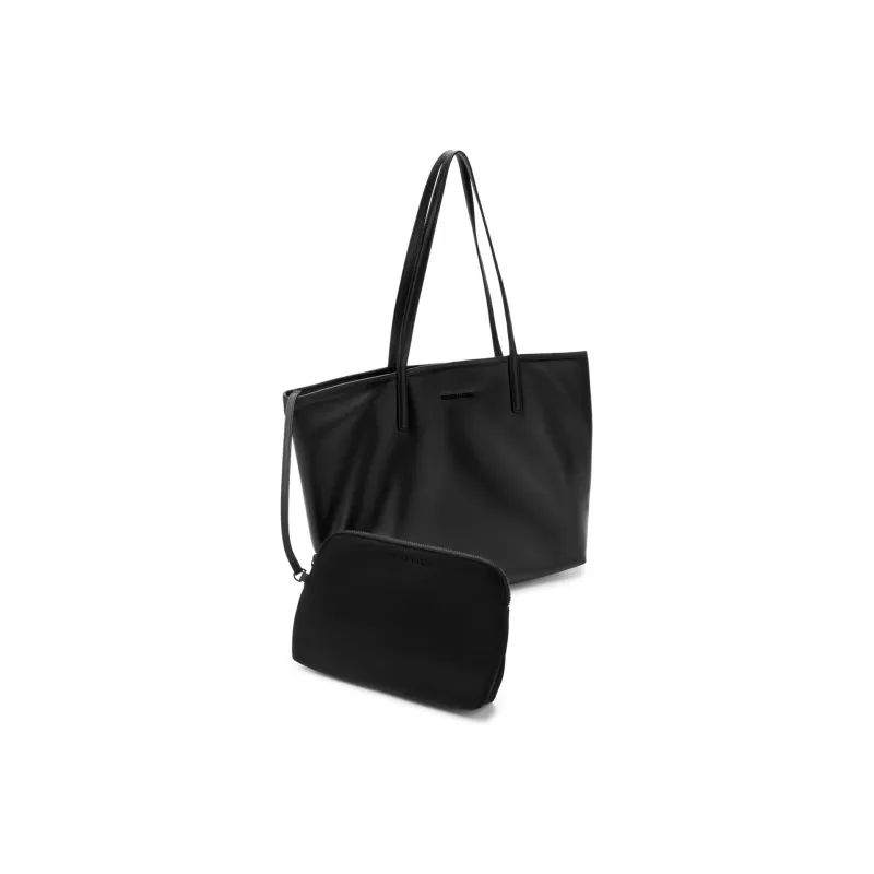 CHARLES&KEITH Fabric Charles & Keith Bag, Tote Bag, Shopping Bag, Shoulder Bag Women's Multicolor-4