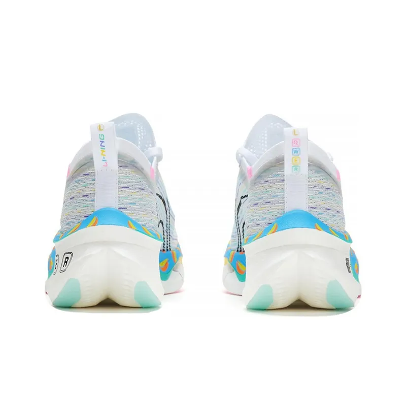 LOL x LiNing Feidian 3 Ultra Anti Slip Wear Resistant Low Top Running Shoes Unisex White-3