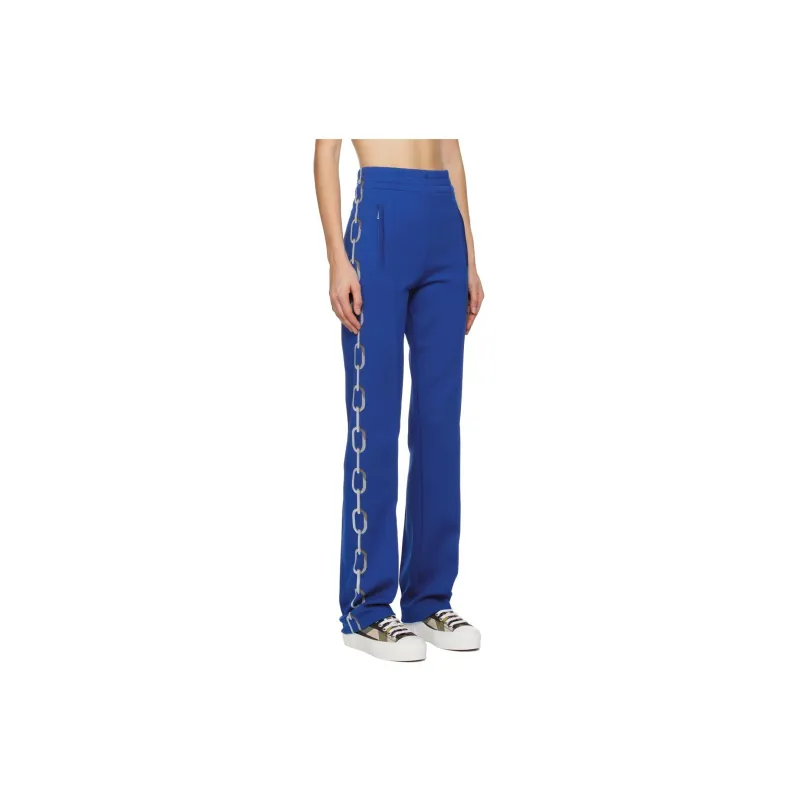 Burberry Chain print Straight Trousers-2