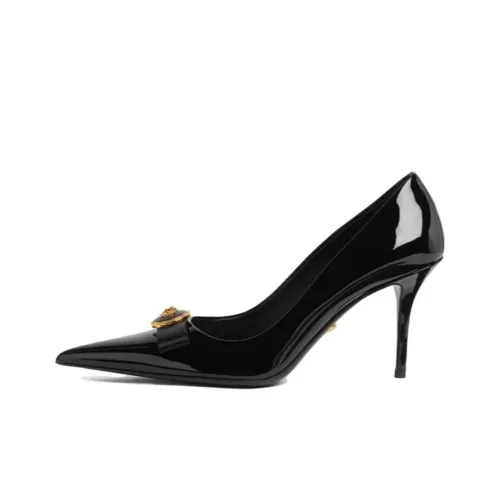 VERSACE High Heels Women's Black/Gold