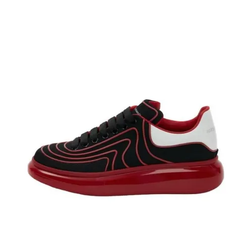 Alexander McQueen Oversized Black Red Waves