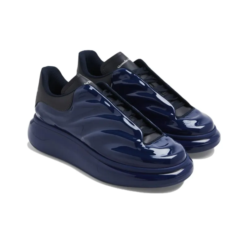 Alexander McQueen Oversized Gloss Navy-2
