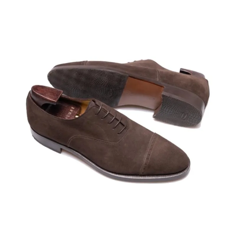 Enzo Bonafe Dress Shoes Men's Dark Brown-3