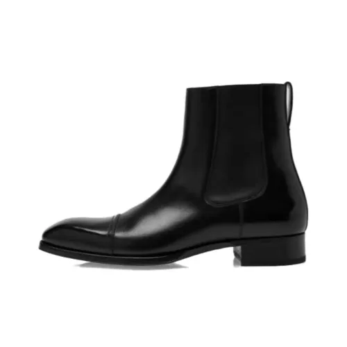 TOM FORD Edgar Leather Chelsea Boots