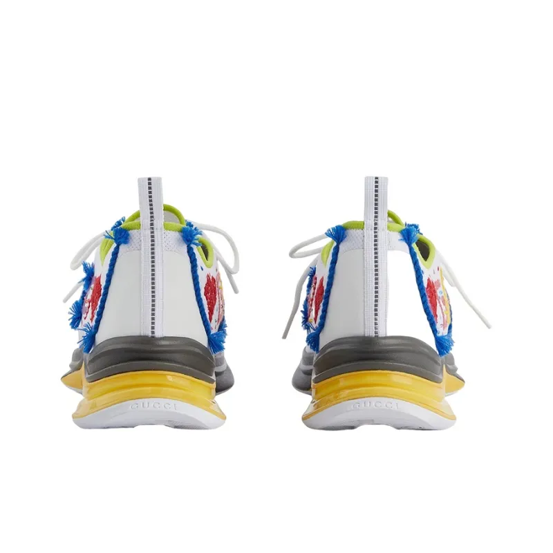 GUCCI Run Sneakers White-5
