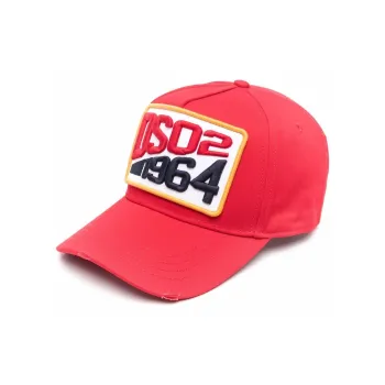 DSQUARED 2 1964 Logo Patch Distressed Cap