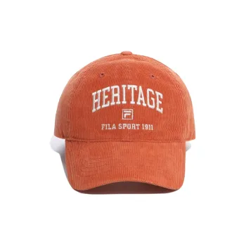 FILA Baseball Caps Unisex Orange