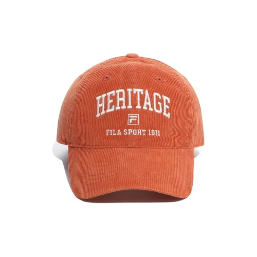 FILA Baseball Caps Unisex Orange