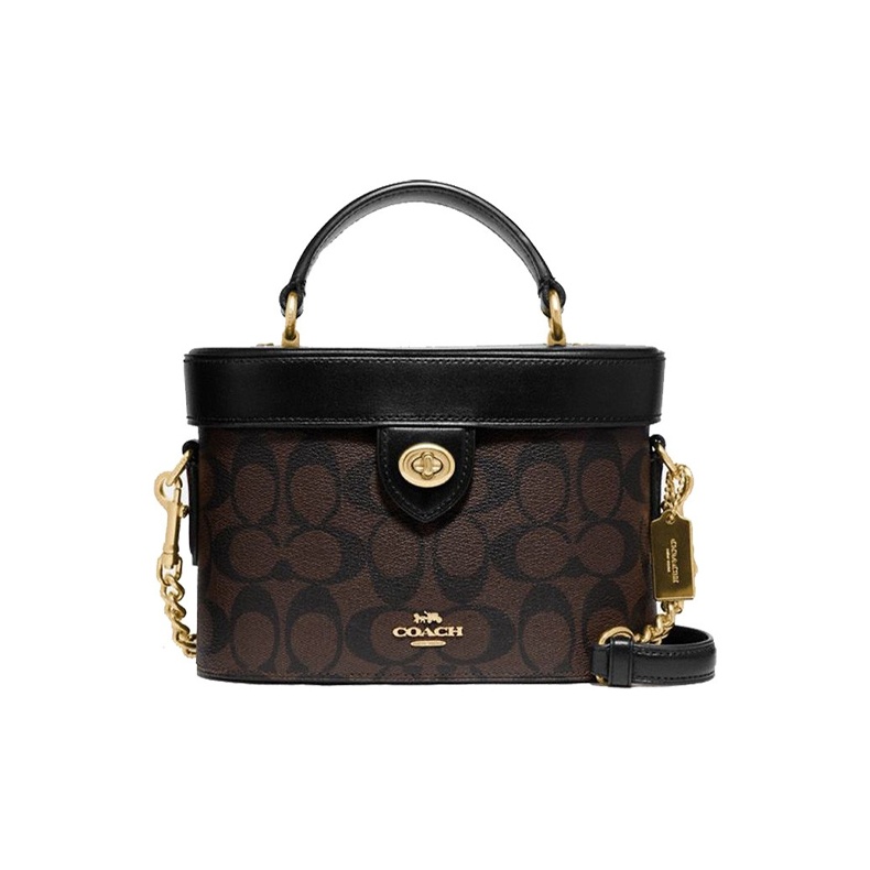 bebcdrshop trends black widow coach bag POIZON