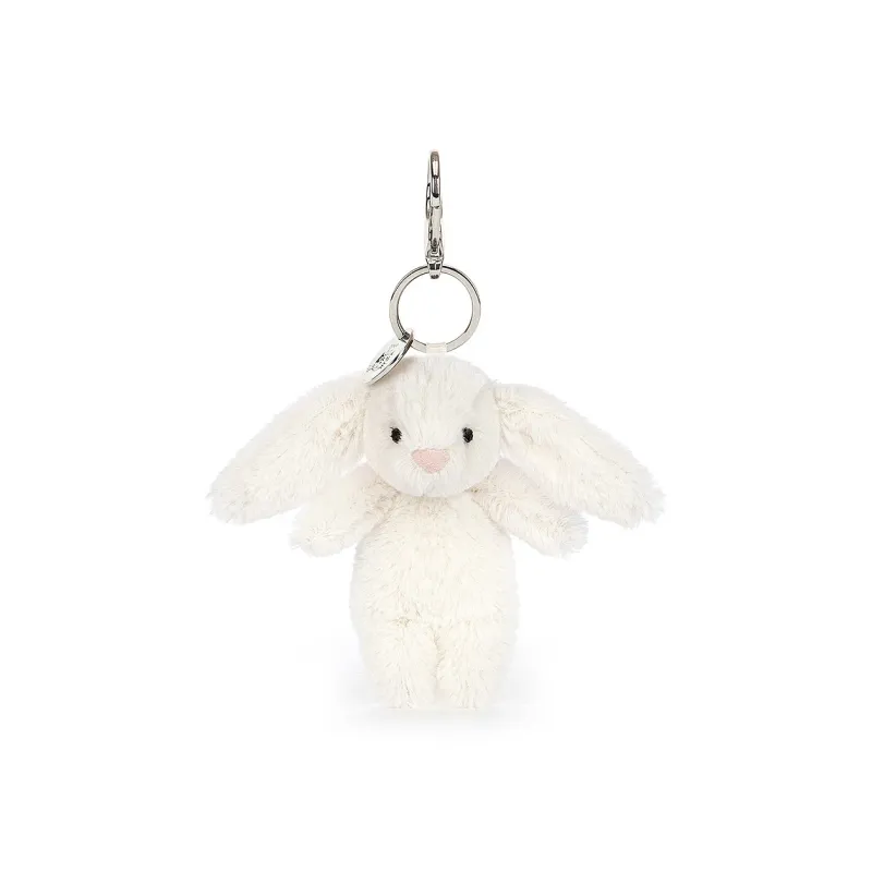 JELLYCAT Bashful Bunny Cream Bag Charm-0
