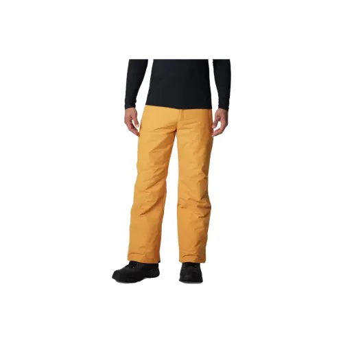 Columbia Ski Pants Men Yellow