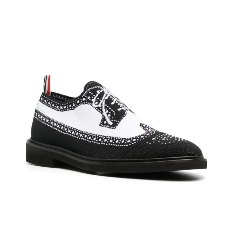 THOM BROWNE Trompe L'Oeil Lace Up Loafers Women's-2
