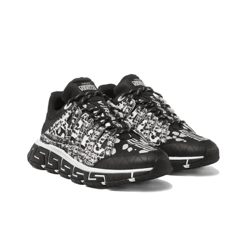 VERSACE Trigreca Leather Sneakers-2